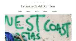 Desktop Screenshot of gazzettadelbonton.it